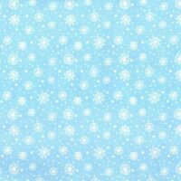 Fiocchi neve 100% cotone altezza cm 110 € 18,00 al metro vendita a multipli di 50 cm