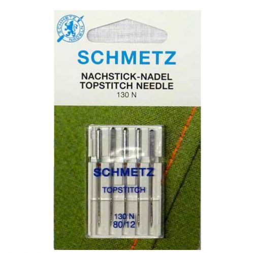 Aghi macchina schmetz, topstitch 130N-80/12