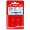 Aghi gemelli/3mm singer 130/705h-zwi  90/14  2 aghi gemelli 825r - immagine 2
