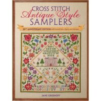 Cross stitich antique style samplers, jane greenhoff