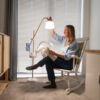 Daylight e21088 anita lampada da terra con lente e accessori - immagine 5