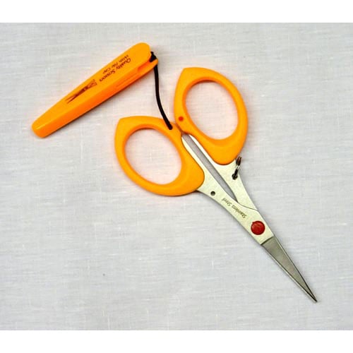 For303d Forbice ricamo cm 12 microdentata con parapunta