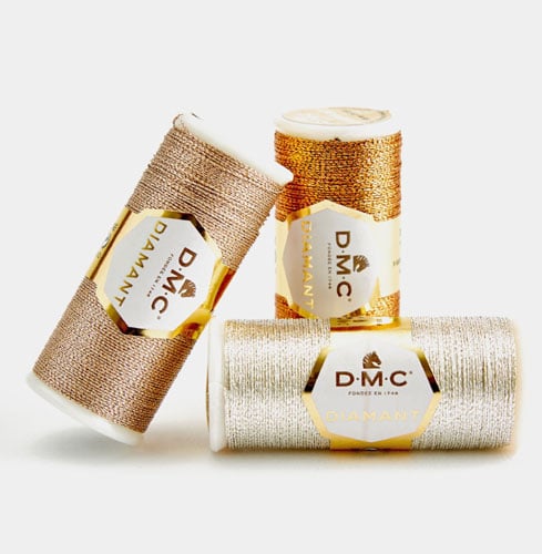 DMC Diamant n°30 – Filato Metallizzato per Ricamo