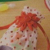 Kanzashi flower template/telaio per fiori a petali staccati, clover 8484