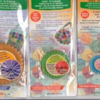 Quick yo-yo maker  round shape/telaio per fiori tondi clover 8702