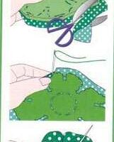 Quick yo-yo maker flower shape/telaio yo-yo per fiori a 5petali clover 8713