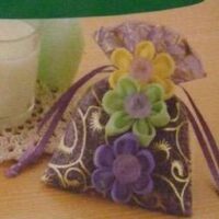 Kanzashi flower template, telai per fiori 6 petali, clover 8480