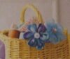 Kanzashi flower template, telai per fiori 6 petali, clover 8480 - immagine 5
