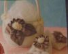 Kanzashi flower template, telai per fiori 6 petali, clover 8480 - immagine 4