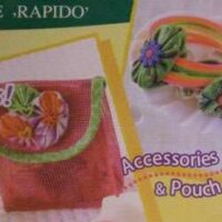 Jolly/ kit 2 quick yo-yo maker oval shape/telaio per fiori ovali, clover 8709-8714
