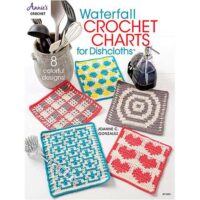 Waterfall crochet charts for dishcloths, gonzales joanne