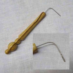Supporto palline natale 1 gancio metallo dorato alto cm 36 oppure 30