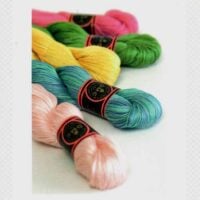 Retors d'alsace dmc n°5-8-12 multicolor new matassa gr 25