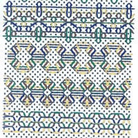 Huck embroidery, Bonnie Datta