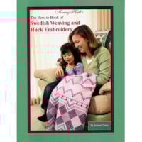 Swedish weaving and huck embroidery