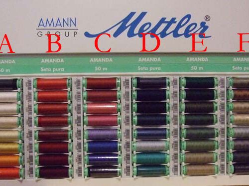 Jolly 16 rocchetti seta amanda n°50