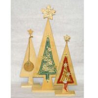 Abete in legno grezzo cm 49,5 x 16