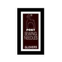 Ago punta triangolare glovers/pelle pony n°2