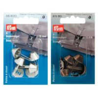 Piedini per borsetta mm 15 oro o argento brunito prym 615900