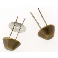 Piedini per borsetta mm 15 oro o argento brunito prym 615900