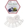 Porta etichette gomitoli/ yarn keys 6 pezzi