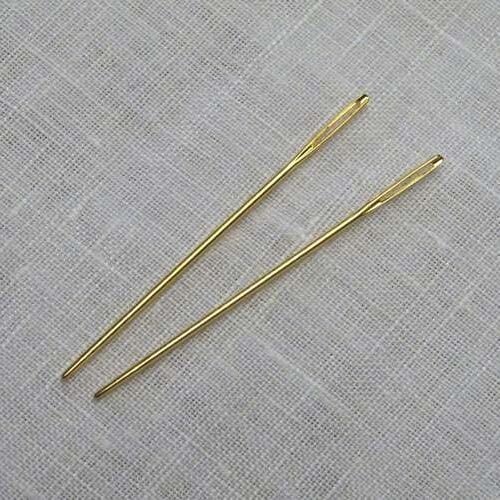 Aghi dorati gold 24K tapestry n°24-26 oppure misti 24/26 punta rotonda