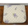 Bacinella porta fuselli ed accessori "pois e lavanda" by laboratorio degli elfi - immagine 2