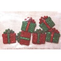 Bottoni decorativi "piccoli regali  scintillanti"