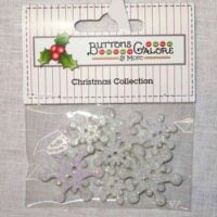 Bottoni decorativi "cristalli di neve"