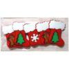 Bottoni decorativi "calze natalizie" - immagine 2