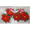 Bottoni decorativi "stella di natale" - immagine 2