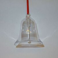 Campana in plastica con batacchio  cm 7,5