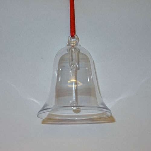 Campana in plastica con batacchio  cm 7,5