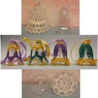 Campana in plastica con batacchio  cm 5,3