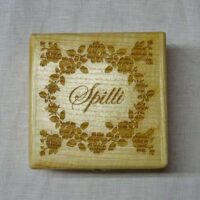Scatola in legno  roselline grande