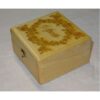 Scatola in legno  roselline grande - immagine 2