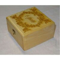 Scatola in legno  roselline grande