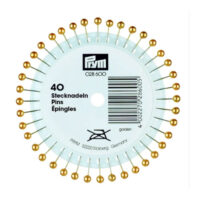 Spillini testa giallo dorata 0,60 x 41 prym