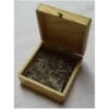 Scatola in legno roselline grande +  gr 250 spilli 2,5 - immagine 2
