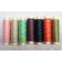 Kit 7 rocchetti cotone nm 40/3 multicolor 200 mt a rocchetto b