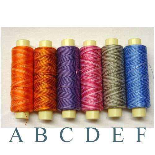 Rocchetti cotone nm 40/3 sfumati 200 mt