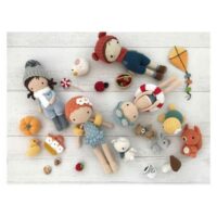 Les poupees de lulu au crochet, lulu compotine