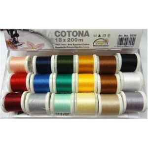 Kit seta nm 70/2 den150 rocchetto 500 mt