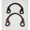 Manici per borsetta legno cm 17 x 13 2 pezzi - immagine 2