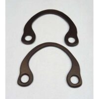 Manici per borsetta legno cm 17 x 13 2 pezzi