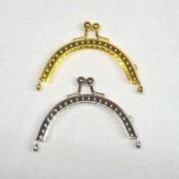 Chiusura per borsetta  cm 10,5  oro o argento