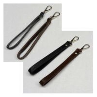 Polsiera con moschettone per busta in similpelle cm 19  1 pezzo