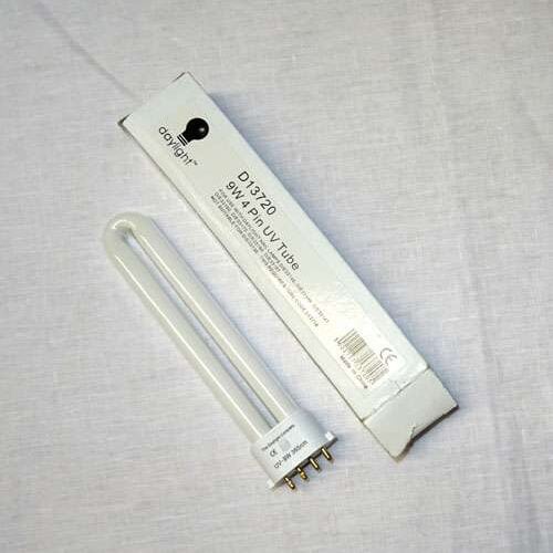 Tubo daylight™ d13720 9w/4pin uv tube nail lampe/ luce per unghie