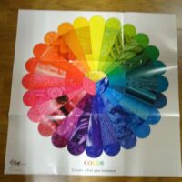 Studio color wheel poster con doppia faccia, joen wolfrom