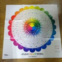 Studio color wheel poster con doppia faccia, joen wolfrom